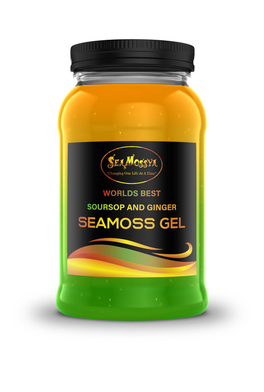 Soursop Ginger Sea Moss Gel