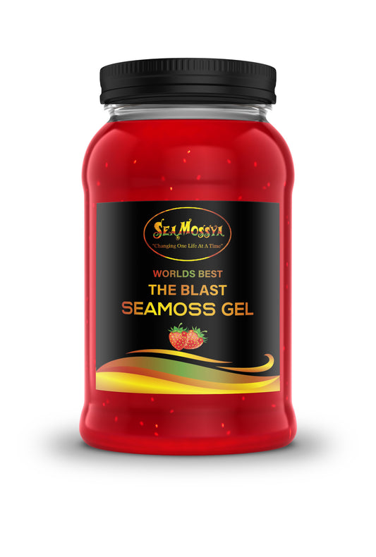 Blast Strawberry Sea Moss Gel 